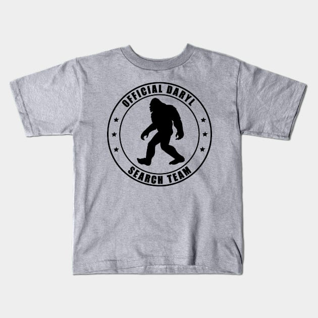 Official Daryl Search Team Kids T-Shirt by RKP'sTees